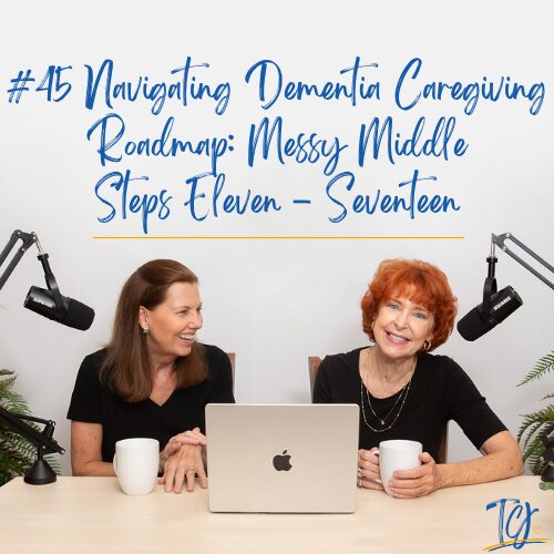 Two women discussing domain company strategies with laptops and coffee.